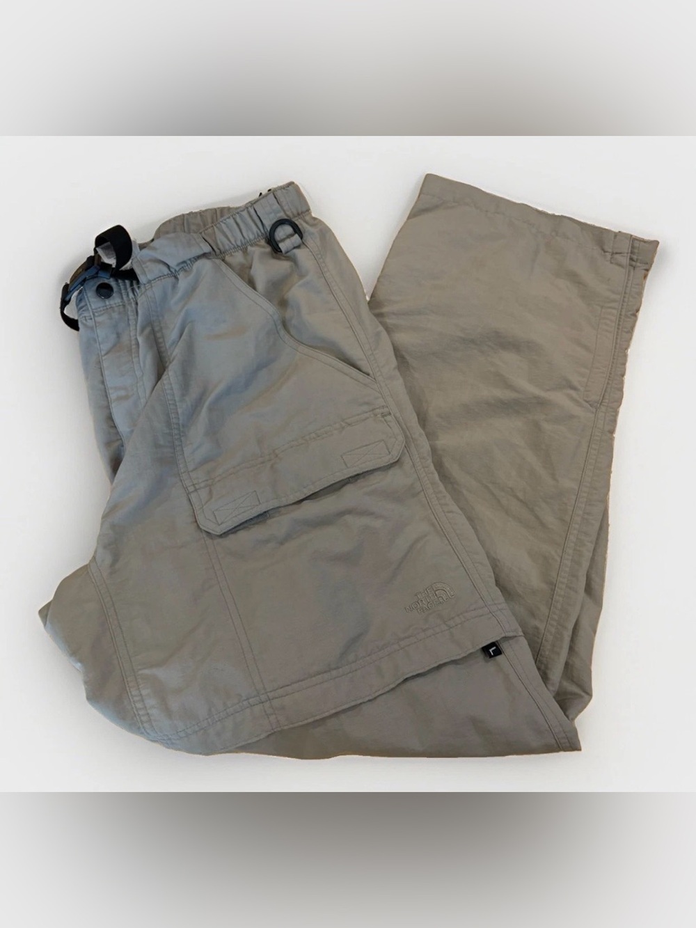 The North Face Pants Men's Large Beige Convertible Cargo Fishing Hiking Camping